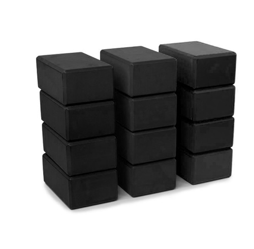 Upward Fit 4" Yoga Block Black