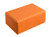 Orange 4" Yoga Block